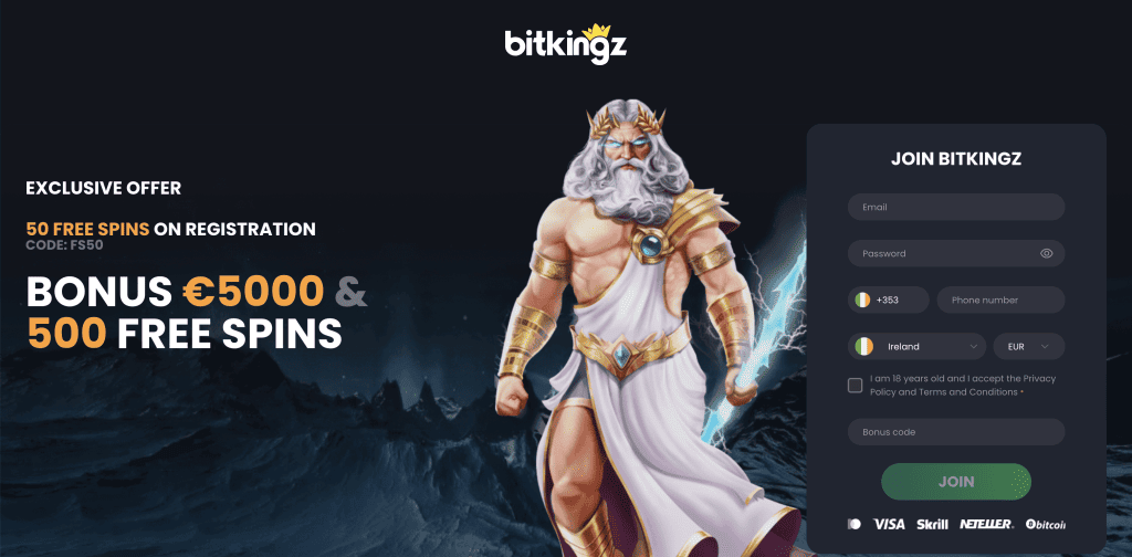 Bitkingz Casino Login und Mobile Version
